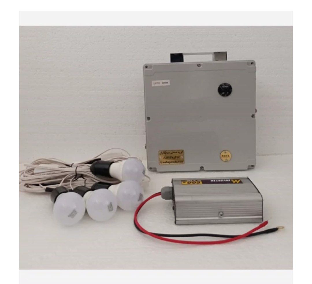 پاورژنراتور همراه آرتا مدل LIFPO-530W ظرفیت 530 وات ساعت خروجی 500 وات