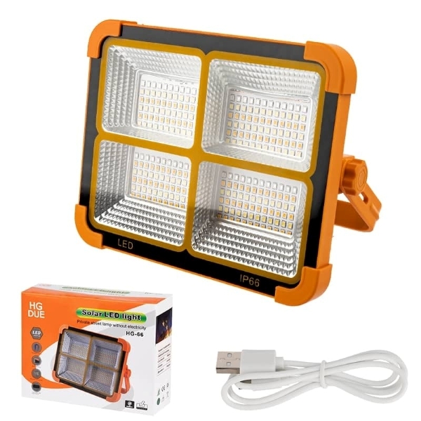 چراغ (پرژکتور) خورشیدی LED مدل HG-66