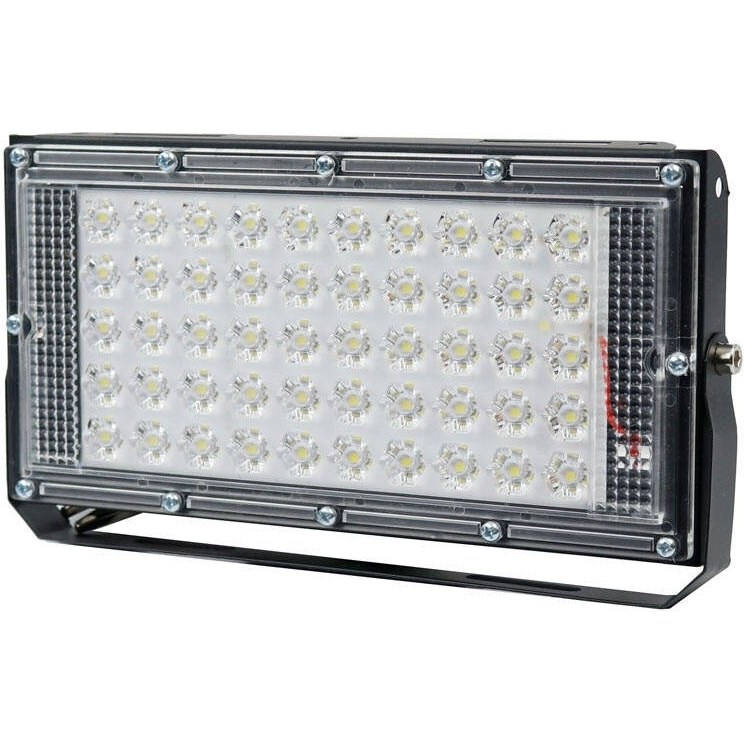 پروژکتور سیار Solar Flood Light 50W باتری خور ماشین ۵۰ وات